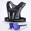 Chaleco + Lentes UV Negro/Azul